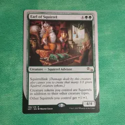 Earl of Squirrel - Light Play MTG Unstable - Image 1