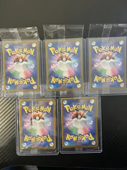 5x Sealed Hiroshima Pikachu Promo 261/SM-P Japanese Pokemon Center Exclusive - Image 2