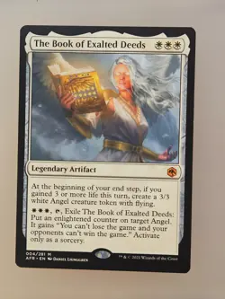 MTG English The Book of Exalted Deeds NM Normal - Image 1