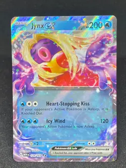 Jynx ex MEW 124/165 Pokemon Card Double Rare Scarlet Violet Pokemon 151 English - Image 1