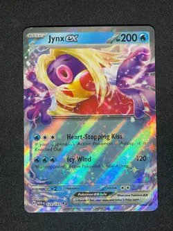 Jynx ex MEW 124/165 Pokemon Card Double Rare Scarlet Violet Pokemon 151 English - Image 2