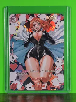 NAMI Waifu Goddess Prismatic Refractor Card CUSTOM MADE - Image 1