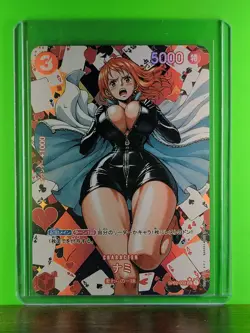 NAMI Waifu Goddess Prismatic Refractor Card CUSTOM MADE - Image 4