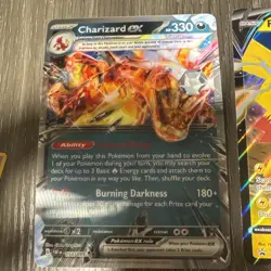 Charizard And Pikachu Jumbo Card Lot 2 Cards LP - Image 2
