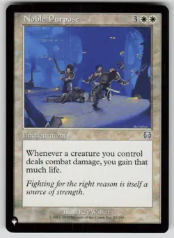 Noble Purpose Uncommon The List Reprints 32/350 MTG Near Mint 2020 - Image 1
