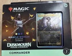 Magic: The Gathering Miracle Worker Duskmourn House Of Horror Commander - Image 1
