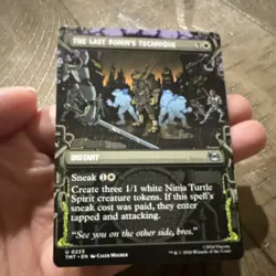 The Last Ronin's Technique 0223 TMNT Uncommon Instant White Regular - Image 1