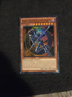 Yugioh Dark Magician of Chaos YGLD-ENC02 Ultra Rare LP - Image 1