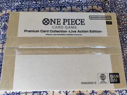 English Sealed Premium Card Collection Live Action Edition One Piece Card Game - Image 2
