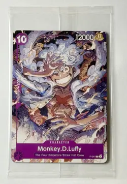 2023 One Piece Monkey D. Luffy P-041 Promo Pirates Party Vol. 5 Sealed English - Image 1