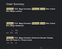 Pokemon Center Mega Evolution Both ETBs & Enhanced Booster Box PRESALE 9/26 - Image 1