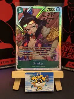 Carte One Piece SMOKER SR OP10-030 Sang Royal Neuve FR - Image 1