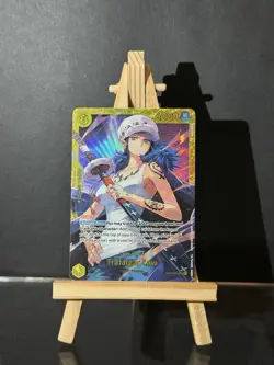 One Piece TCG Trafalgar Law EB03-062 SEC English Mint Pack Fresh - Image 1