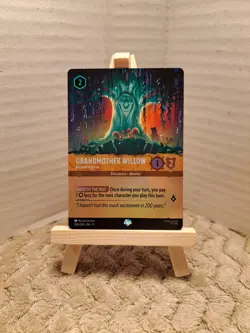 Disney Lorcana Grandmother Willow - Ancient Advisor Epic Foil 206/204 Near Mint - Image 1