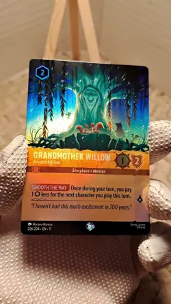 Disney Lorcana Grandmother Willow - Ancient Advisor Epic Foil 206/204 Near Mint - Image 2