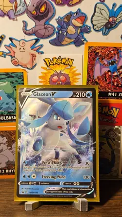 SWSH: Sword & Shield Promo Cards #SWSH196 Glaceon V - near mint/mint - Image 1