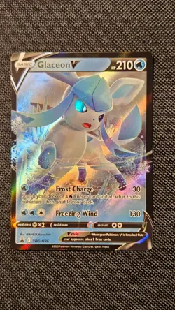 SWSH: Sword & Shield Promo Cards #SWSH196 Glaceon V - near mint/mint - Image 2
