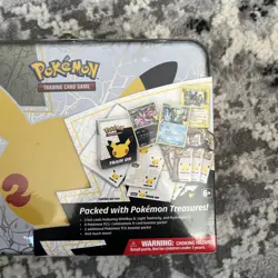 Pokemon TCG Celebrations Collector's Chest Tin Brand New Factory Sealed Cards - Image 2