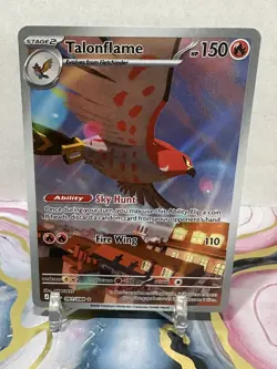 Talonflame 91/88 Illustration Rare Holo Card - Pokemon Perfect Order - Image 1