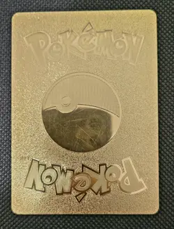 Pokemon TCG Shining Charizard Charizard GX Gold Foil Fan Art Display Card - Image 2