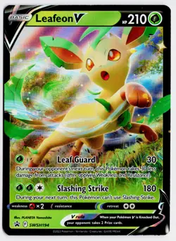 Leafeon V - Promo SWSH: Sword & Shield Promo Cards SWSH194 NM - Image 1