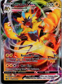 Zeraora VMAX Holo Promo SWSH: Sword & Shield Promo Cards SWSH264 NM - Image 1