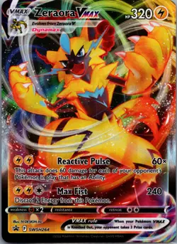 Zeraora VMAX Holo Promo SWSH: Sword & Shield Promo Cards SWSH264 NM - Image 1