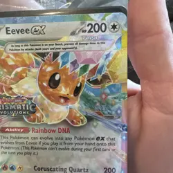 SEALED Eevee ex - 075/131 (Prismatic Evolutions Stamp) PROMO! Pokemon TCG Card - Image 4