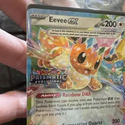 SEALED Eevee ex - 075/131 (Prismatic Evolutions Stamp) PROMO! Pokemon TCG Card - Image 5