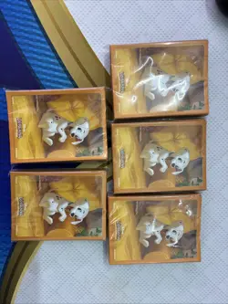 5x Disney Lorcana TCG 101 Dalmatians Dalmatian Orange Card Sleeves Packs - Image 1