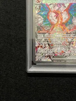 Charizard PSA 8 ex 223/197 Ossidiana Infuocata - ITA Mint Pokemon Card SAR - Image 4