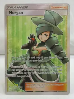 Morgan Pokemon TCG Card Trainer Team Up 178/181 FULL ART ULTRA RARE NM - Image 1