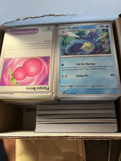 625 Pokemon Bulk Card Lot - Com/Uncom/Holo/Rev Holo - No Energy - NM/LP - Image 1