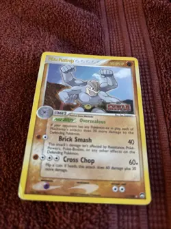 Machamp 11/108 2007 EX Power Keepers Pokemon Card TCG Reverse Holo Rare - Mp - Image 1