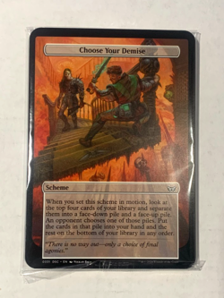 Complete Duskmourn Archenemy Scheme Card Set - MTG - New & Sealed - Image 4