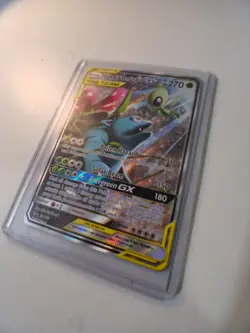 Celebi Venusaur GX SM167 Sun Moon Full Alt Art Holo Promo Pokemon TCG Card - Image 2