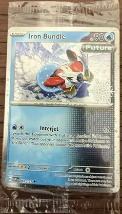 Iron Bundle (Holiday Calendar) 062/167 Promo Cards & Products Holo SEALED! - Image 1