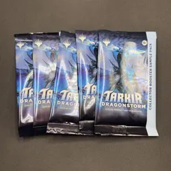 5x Tarkir: Dragonstorm Collector Booster Sample Packs Sealed Magic The Gathering - Image 1