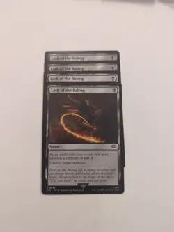 (4) Lash of the Balrog *PLAYSET* Universes Beyond: the Lord of the Rings Regular - Image 1