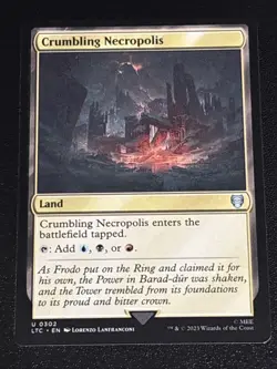 MTG Commander: LOTR Crumbling Necropolis 0302 - Image 1