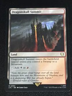 MTG Commander: LOTR Dragonskull Summit 0304 Rare - Image 1