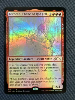 MTG Torbran, Thane of Red Fell (678) - Secret Lair Drop Series (SLD) NM Foil - Image 1