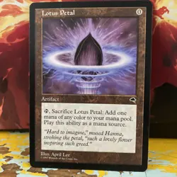 MTG Lotus Petal Tempest Regular X1 NM - Image 1