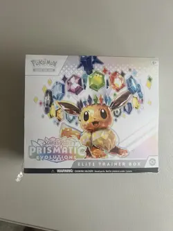 Pokemon Prismatic Evolutions Elite Trainer Box ETB (Plastic Rip See Pics) - Image 1