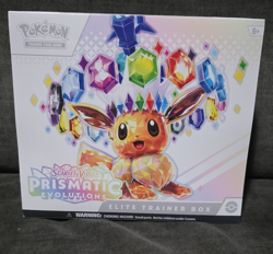 Pokemon TCG Prismatic Evolutions Elite Trainer Box Promo Eevee English 2025 - Image 1