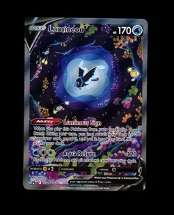 2023 Pokemon CROWN ZENITH GALARIAN GALLERY LUMINEON V FULL ART HOLO GG39! NM - Image 1