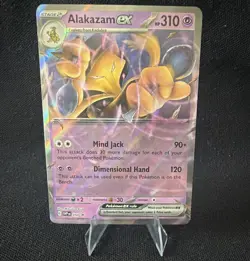 Alakazam ex SVP 050 Scarlet & Violet Promo Holo Psychic English 310HP - Image 1