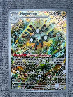Magneton 159 Surging Sparks Pokemon Center Exclusive Stamped Promo 2024 NM - Image 1