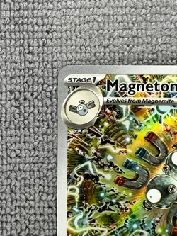 Magneton 159 Surging Sparks Pokemon Center Exclusive Stamped Promo 2024 NM - Image 4