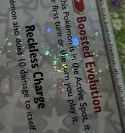 Eevee 074/131 Reverse Cosmos Holo Swirl Pokemon Day 2025 Stamp Prismatic Evo - Image 3